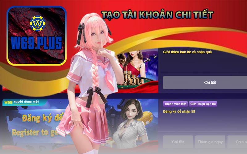 Tạo Tài Khoản Chi Tiết